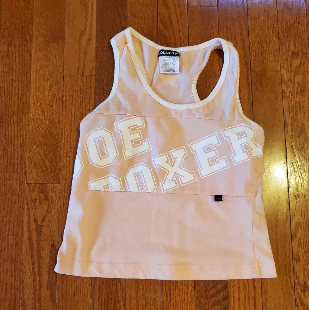 Vintage light pink Joe boxer tank top